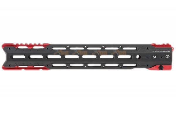 Strike Industries GRIDLOK 15 inch Main Body with Sights and (Red) Titan Rail Attachment for VFC / Systema PTW M4 Airsoft Gun AEG/ GBBR - Image 2