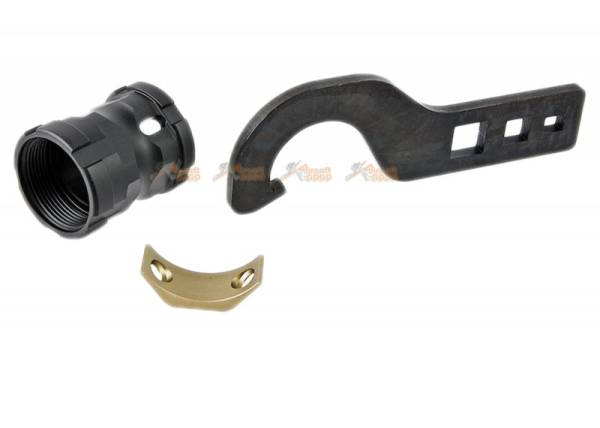 Strike Industries GRIDLOK 17 inch Main Body with Sights and (FDE) Titan Rail Attachment for VFC / Systema PTW M4 Airsoft Gun AEG/ GBBR - Image 2