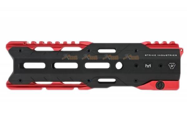 Strike Industries GRIDLOK 8.5 inch Main Body with Sights and (Red) Titan Rail Attachment  for VFC / Systema PTW M4 Airsoft Gun AEG/ GBBR - Image 3