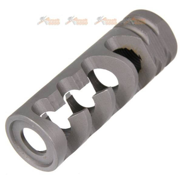 Metal14mm Anti-Clockwise CCW Flash Hider 05A (Black) - Image 2