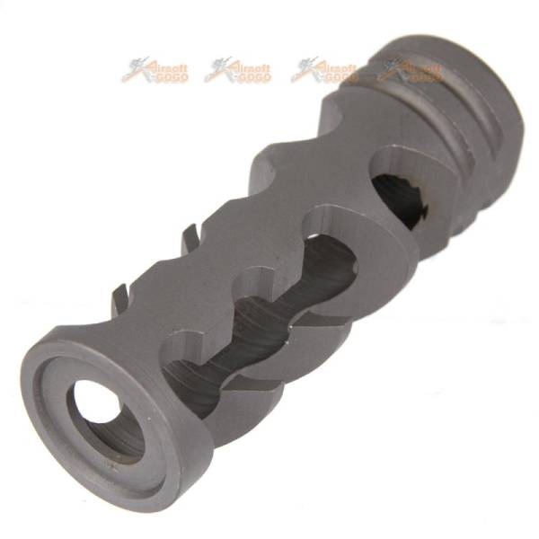 Metal14mm Anti-Clockwise CCW Flash Hider 05A (Black) - Image 5