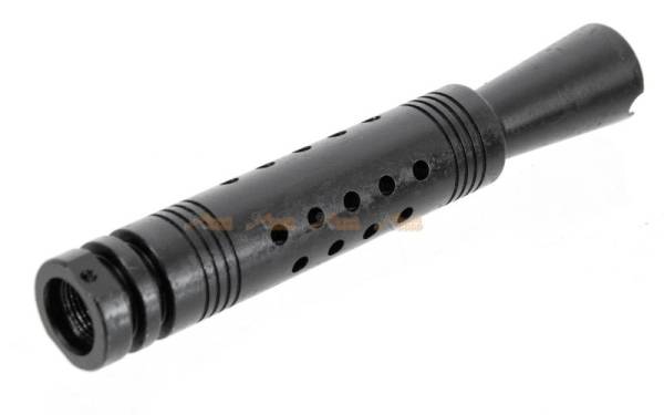 Tokyo Arms 140mm Ultra Long AK Type Flash Hider (14mm CCW) for Airsoft AK AEG - Image 3