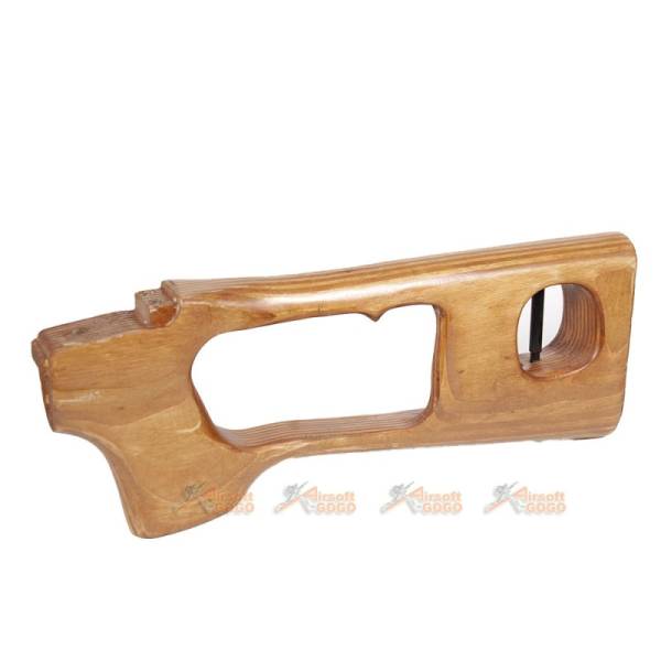 Real Wooden Handguard & Stock for A&K SVD Spring Rifle - Image 6