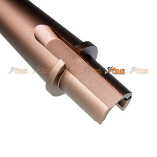 Tokyo Arms Multi-Length CNC Metal Outer Barrel for Marui M4/M16 AEG (CCW, Sand) - Image 3