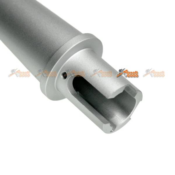 Tokyo Arms Multi-Length CNC Metal Outer Barrel for Marui M4/M16 AEG (CCW, Silver) - Image 3