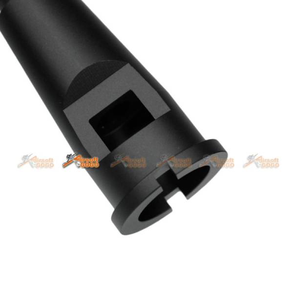 Tokyo Arms Multi-Length CNC Metal Outer Barrel for WA M4/M16 GBB (CCW, Black) - Image 3