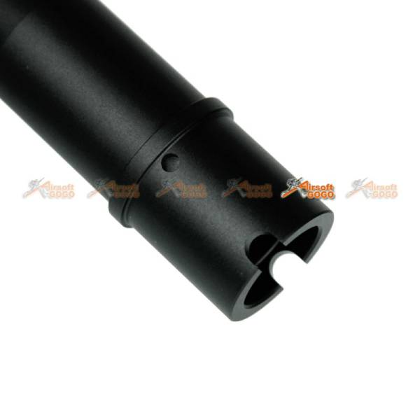 Tokyo Arms Multi-Length CNC Metal Outer Barrel for Systema PTW M4 AEG (CCW, Black) - Image 3