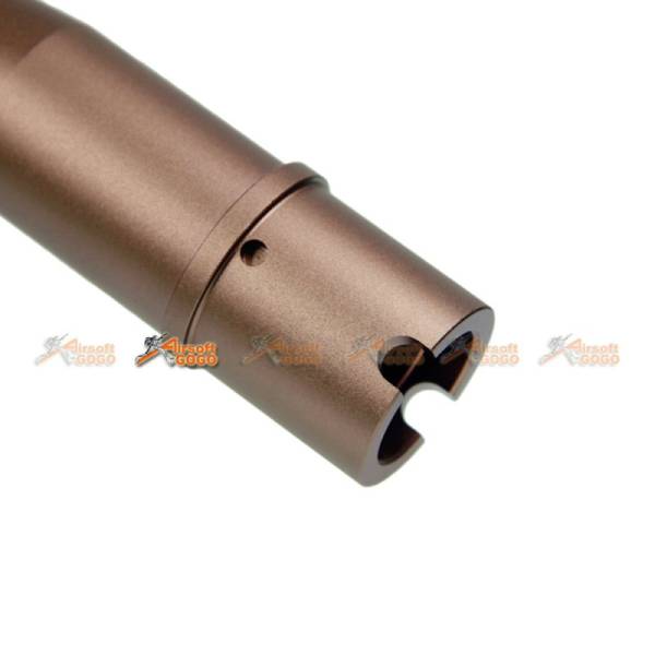 Tokyo Arms Multi-Length CNC Metal Outer Barrel for Systema M4 PTW AEG (CCW, Sand) - Image 4