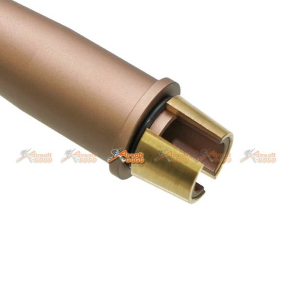 Tokyo Arms Multi-Length CNC Metal Outer Barrel for Marui M4 MWS GBB (CCW, Sand) - Image 3