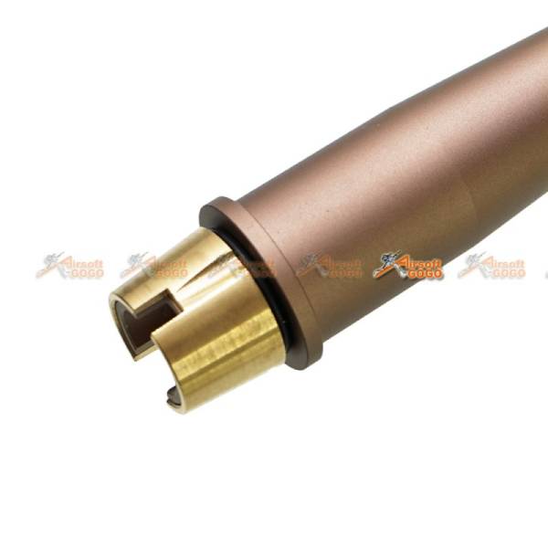 Tokyo Arms Multi-Length CNC Metal Outer Barrel for Marui M4 MWS GBB (CCW, Sand) - Image 4