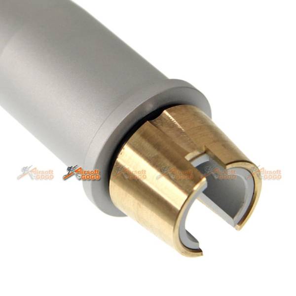 Tokyo Arms Multi-Length CNC Metal Outer Barrel for Marui M4 MWS GBB (CCW, Silver) - Image 3