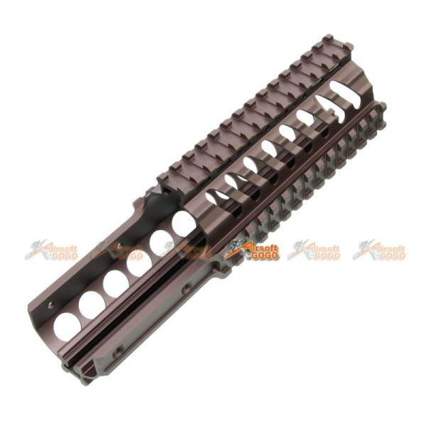 Tokyo Arms Tactical CNC Metal Rail Handguard for KWA Kriss Vector GBB (9inch, TAN) - Image 2
