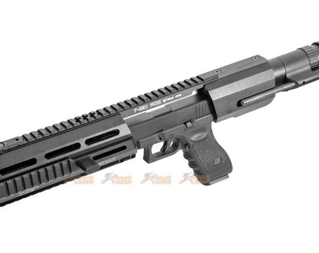 Tokyo Arms T-REX Full CNC Carbine Conversion Kit with E&C G17 Gen3 GBB  (Black)