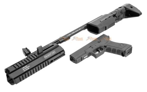 Tokyo Arms T-REX Full CNC Carbine Conversion Kit with E&C G17 Gen3 GBB  (Black) - Image 5