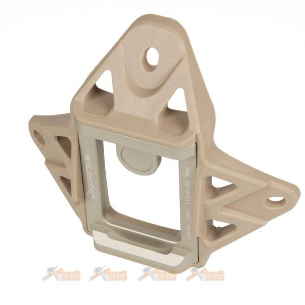 Wilcox 3 Hole Shroud P/N DE Tactical Helmet Parts - Image 3