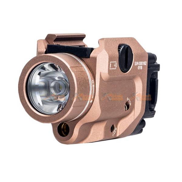 Tactical Weapon Light TLR-8 flashlight with Red Laser and Mighty Lumen with UNIV-1/UNIV-2/1913-1/1913-2/1913-3/1913-4 rail (DE) - Image 8