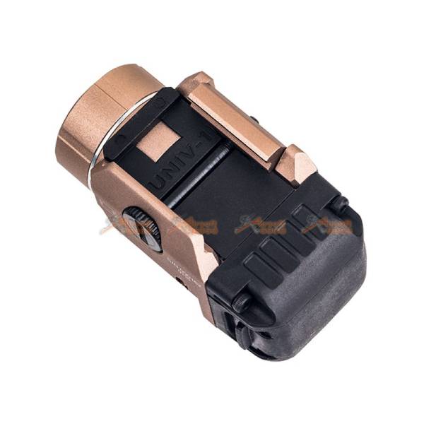 Tactical Weapon Light TLR-8 flashlight with Red Laser and Mighty Lumen with UNIV-1/UNIV-2/1913-1/1913-2/1913-3/1913-4 rail (DE) - Image 6
