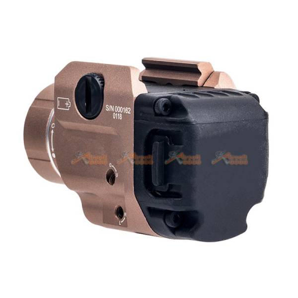 Tactical Weapon Light TLR-8 flashlight with Red Laser and Mighty Lumen with UNIV-1/UNIV-2/1913-1/1913-2/1913-3/1913-4 rail (DE) - Image 10