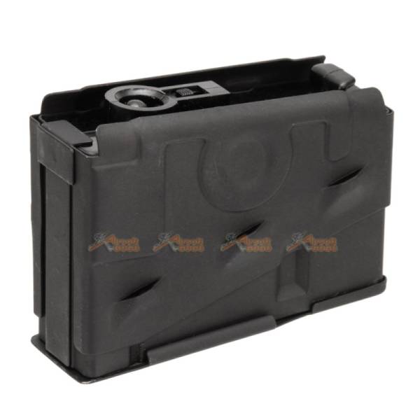 Metal 15rds Magazine for Marui PSG1 / G3 Series Airsoft AEG (Black)