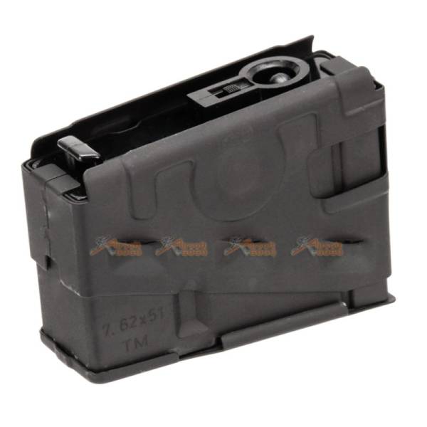 Metal 15rds Magazine for Marui PSG1 / G3 Series Airsoft AEG (Black) - Image 3