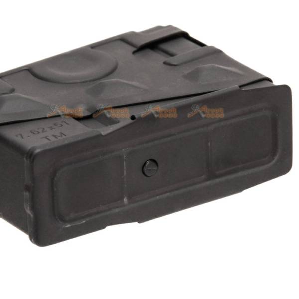 Metal 15rds Magazine for Marui PSG1 / G3 Series Airsoft AEG (Black) - Image 2