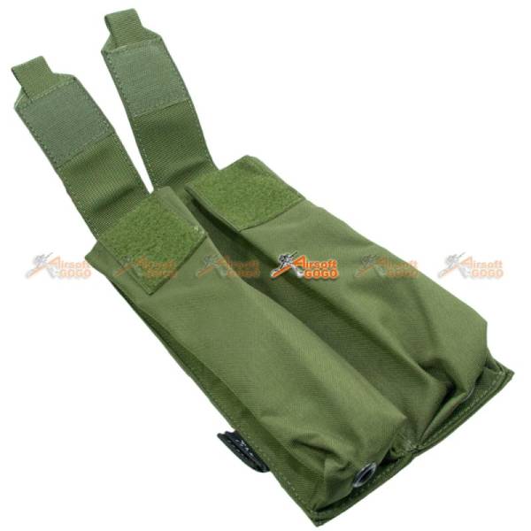 TMC MOLLE P90 Double Magazine Pouch (Olive Drab Color) - Image 2