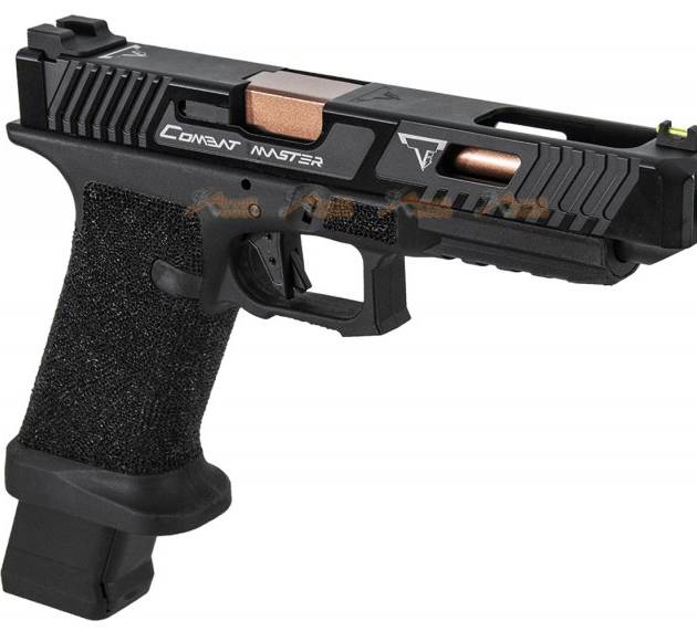 APS Custom TTI Combat Master G34 Co2 GBB Pistol Airsoft with OMEGA Frame ( Licensed by EMG & Taran Tactical Innovations )