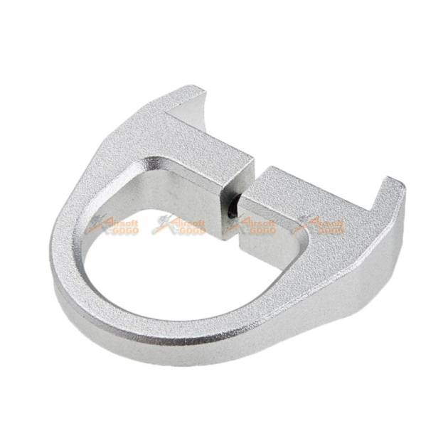 TTI Airsoft CNC Charging Ring for WE Galaxy GBB / AAP-01 GBB Airosft - Silver