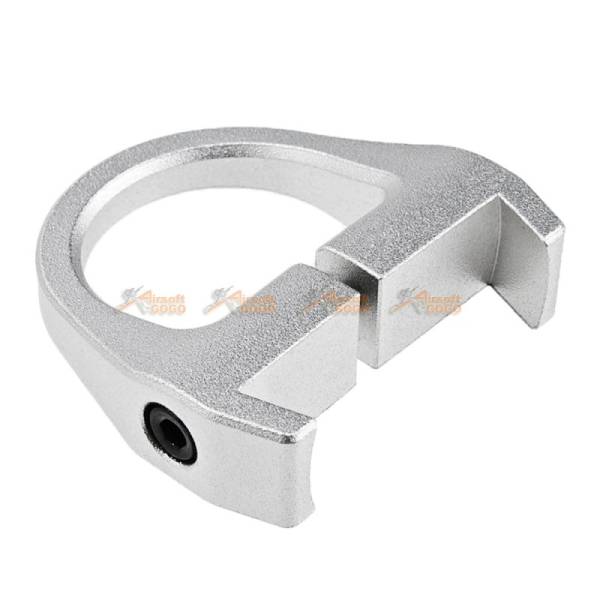 TTI Airsoft CNC Charging Ring for WE Galaxy GBB / AAP-01 GBB Airosft - Silver - Image 2