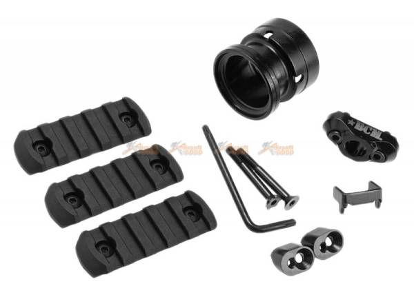 VFC BCM GUNFIGHTER MCMR-10 M-LOK Handguard for VFC AR/ M4 GBB AEG - Black - Image 2
