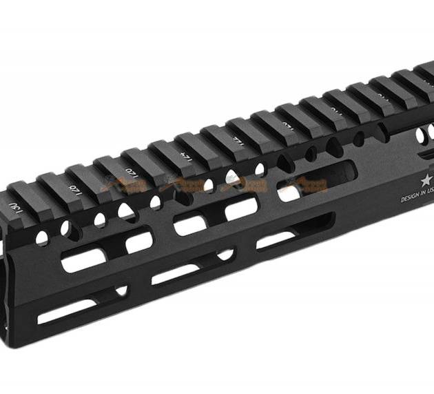 VFC BCM GUNFIGHTER MCMR-7 M-LOK Handguard for VFC AR/ M4 GBB AEG, VFC AR/ M4 Barrel Nut - Black