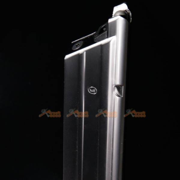Metal 50rds Drum Magazine for WE P08 Airsoft GBB (Silver) - Image 5