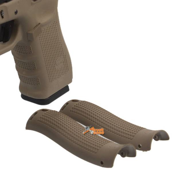 WE Metal Slide Hard Kick G18C GEN4 GBB Pistol (Extend Grip) Tan - Image 9