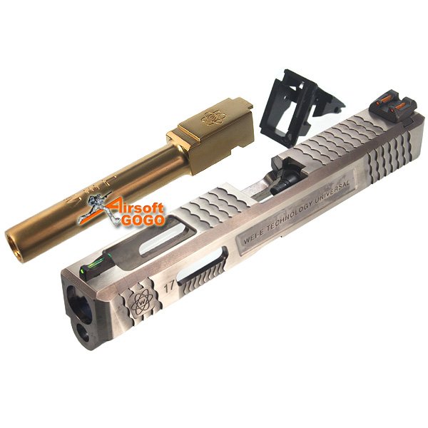 Archives WEI-E Custom Aluminum Slide S Type for WE G17 GBB (Golden Barrel)