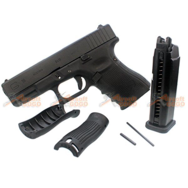 WE G19 GEN 4 Black (new grip)