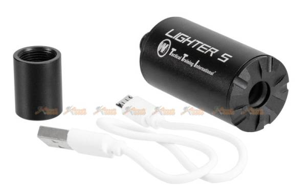 Airsoft Aluminium Auto Tracer with 14mm CCW Thread Adapter & USB Cable - Image 2