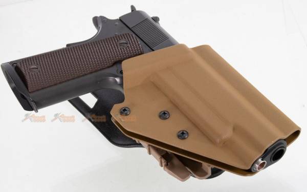 TMC W&T 20Ver Kydex Holster Set for 1911 Airsoft GBB  (DE) - Image 2