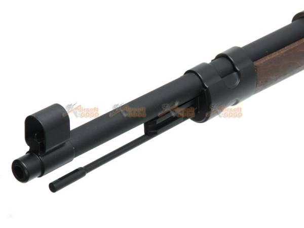 Bell Gas Powered Karabiner KAR 98K Kar98k Bolt Action Rifle Real Wood - Image 2
