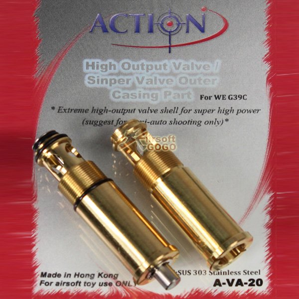 Action High Output Valve for WE G39C GBB Rifle