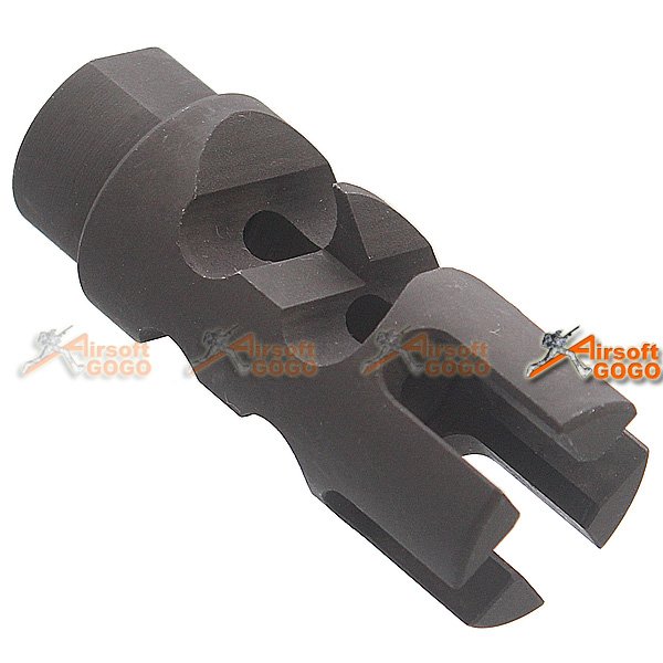 Fish Bone Style Flash Hider Type 3 -14mm CCW