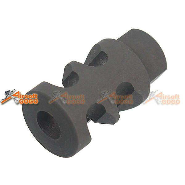 Fish Bone Style Flash Hider Type 2 -14mm CCW