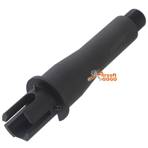 4" Outer Barrel Extension 14mm CCW for M4 / AR Series CQB Airsoft AEG
