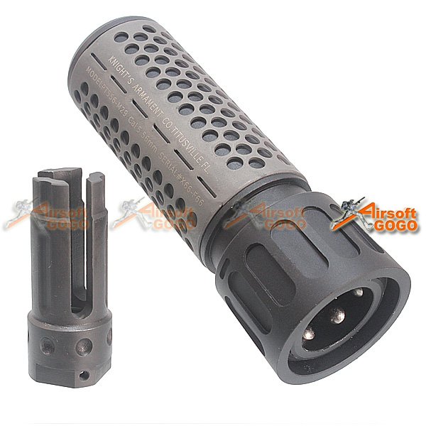 Army Force 5 Inch QDC Suppressor 5.56  -14mm CCW w/ Quick Detach Function