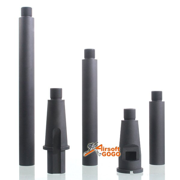 4 Segments Outer Barrel for M4 AEG(18.125") & GBBR(17.25") Black