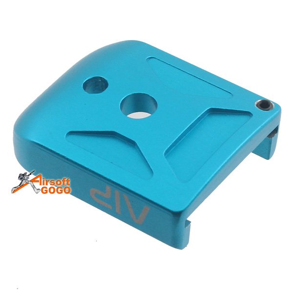 AIP Aluminum Magazine Base For Marui 5.1 (Blue)