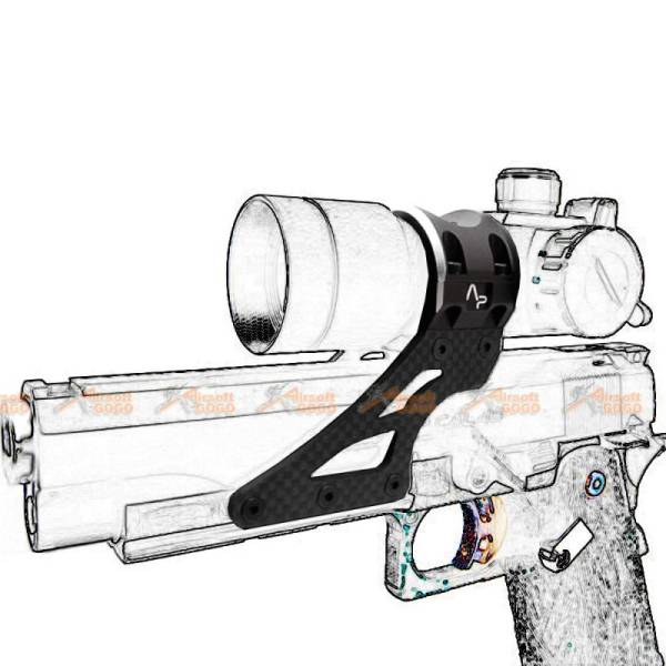 AIP Aimpoint Sigth Mount For Marui Hi-Capa GBB -Black - Image 5