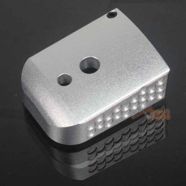 AIP PRIME Aluminum Magazine Base For Marui Hi-capa 5.1 - Silver