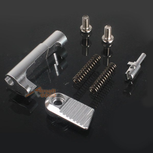 AIP Magazine Catch Set- Silver Ver2. (Ruled)