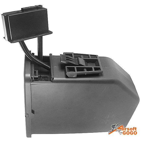 A&K 2500rd Sound Control Drum Magazine for M249 AEG