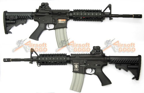 APS M4 RIS Electric Blowback Rifle (ASR104)
